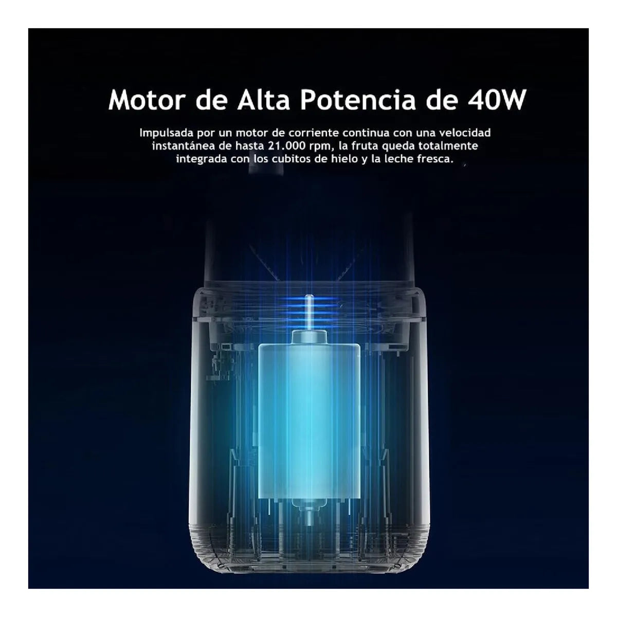 Mini Licuadora Portatil Recargable